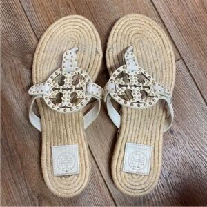 Tory Burch Miller studded sandals. Size 8.5
